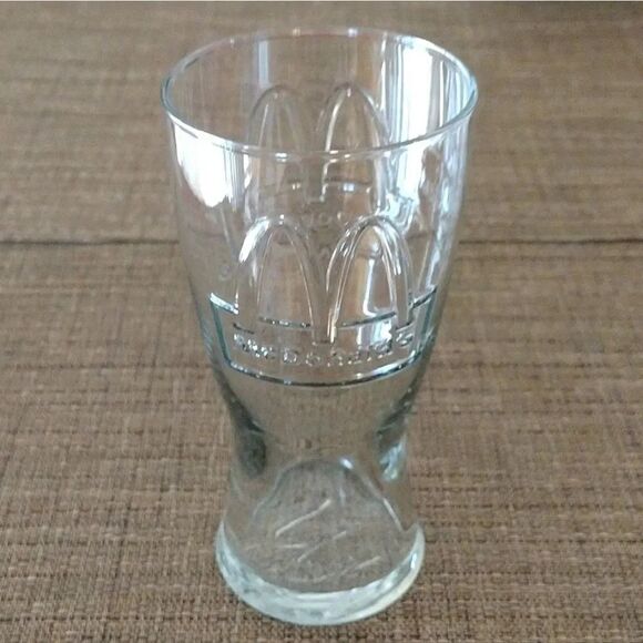 Vintage 1992 Set of 2 McDonald's Clear Fountain Coke Glasses - Picture 8 of 17